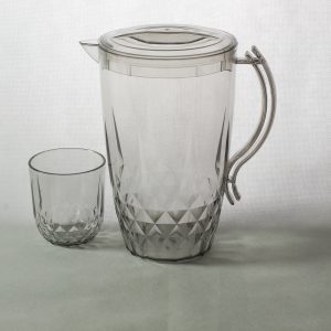 Diamond jug and 6 glass water set for Eid Karachi - Plastika Karachi