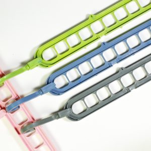 Multifunctional 9 hole accessory hanger for closets Karachi - Plastika Karachi